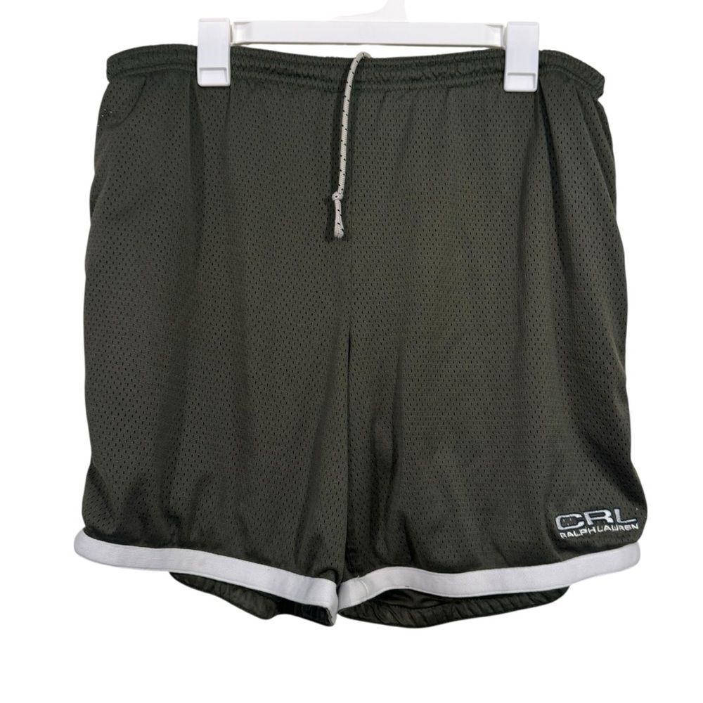 Ralph Lauren x Champs Vintage Olive Green Activewear Shorts